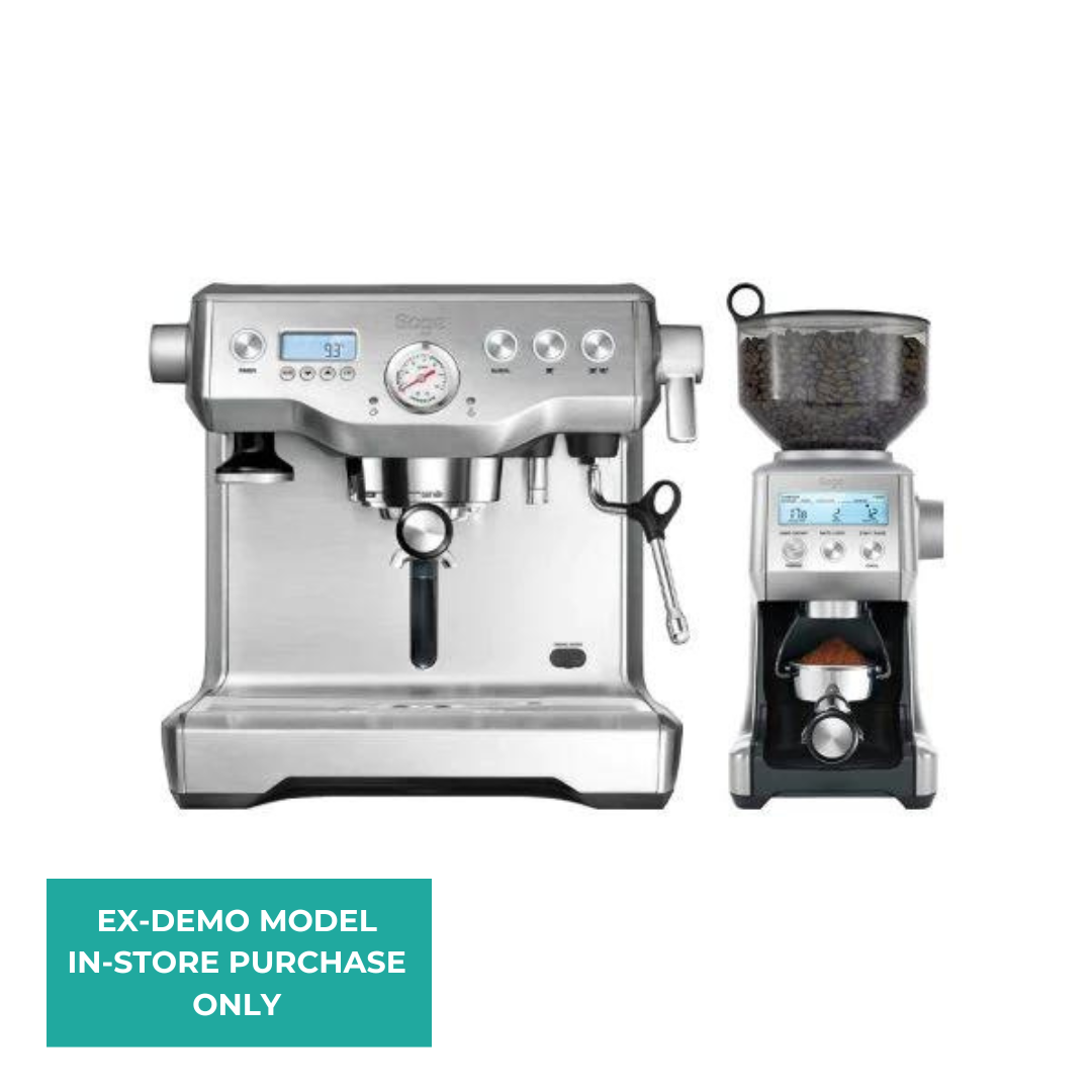 Ex-Demo Sage the Dual Boiler & Smart Grinder Pro Dynamic Duo Package