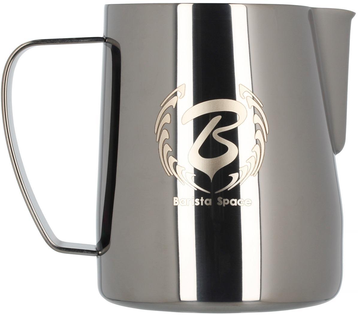 Barista Space Milk Pitcher 350ml Titanium Black
