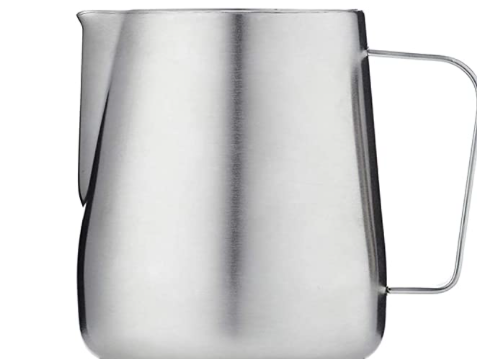Barista and Co Milk Jug 420ml Silver