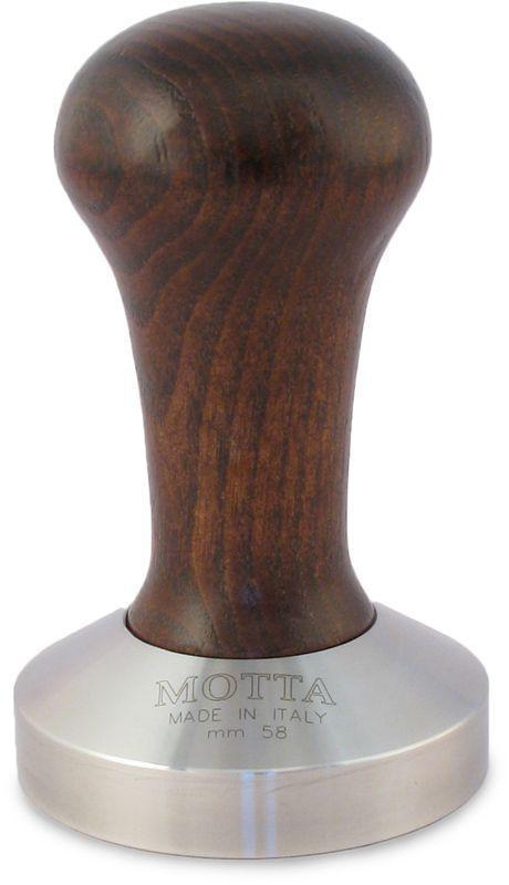 Motto Pressino Coffee Tamper 52mm brown wood handle