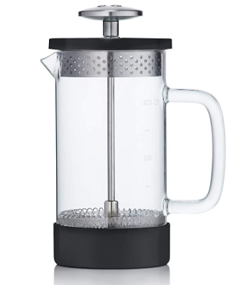 Barista and Co French press 3 cup (black and silver)