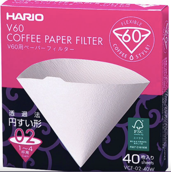 Hario V60 02 Filter Papers (40)