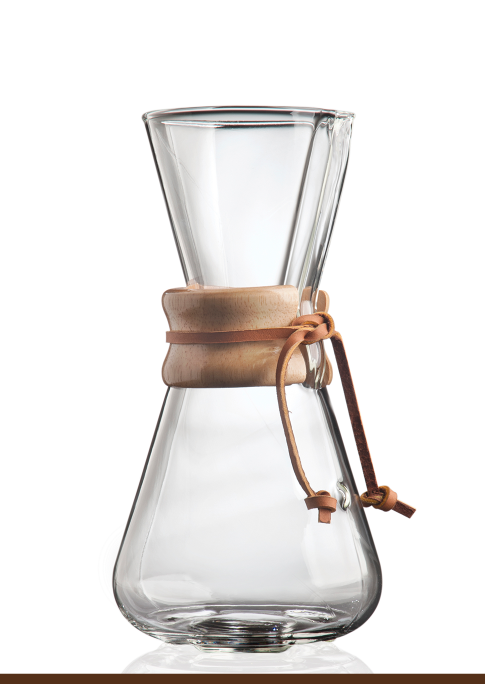 Chemex 3 Cup Wood Neck Coffee Maker